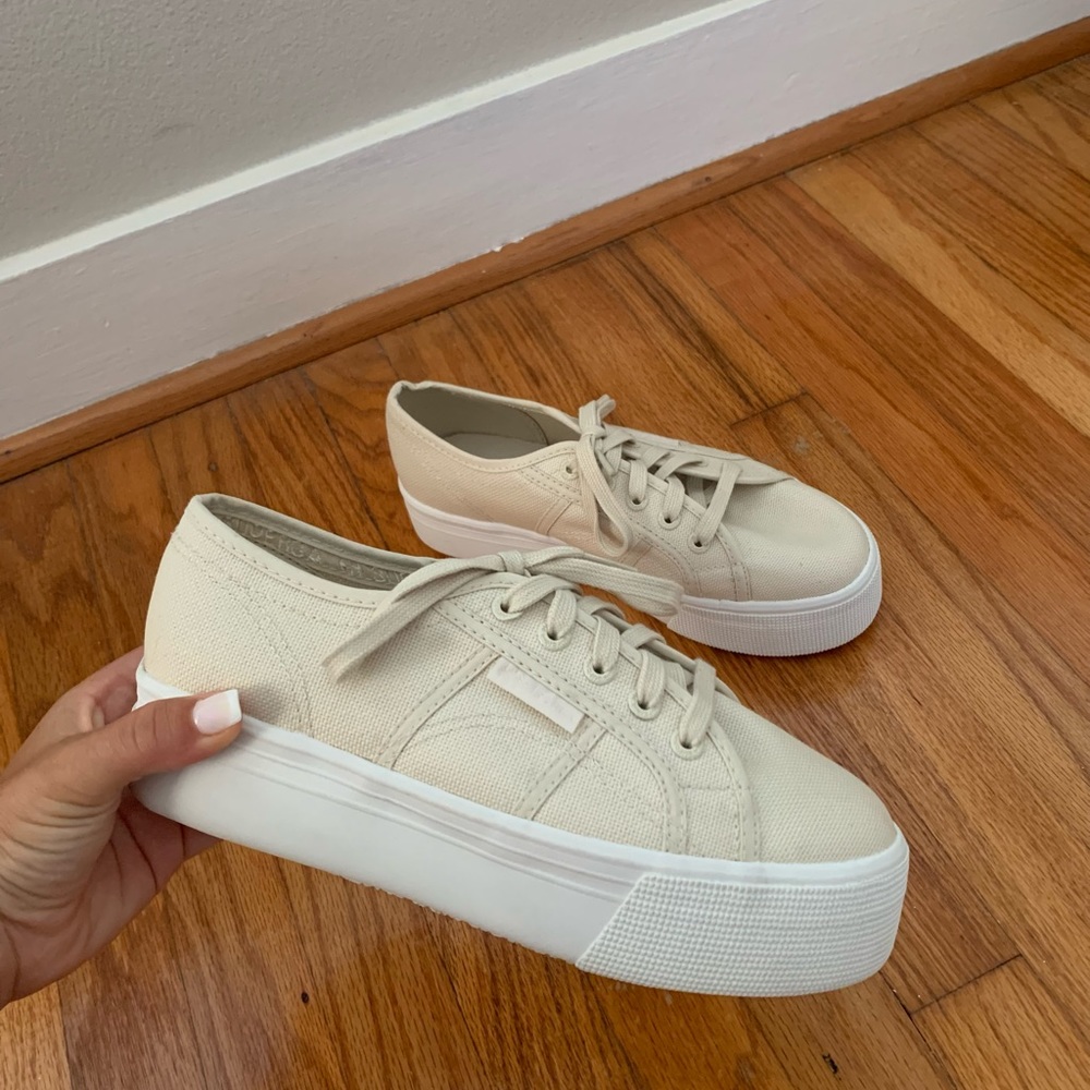 Superga 2790 ACOTW Platform Sneaker Cafe Noir